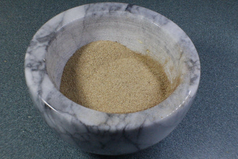 Kanna powder in a bowl