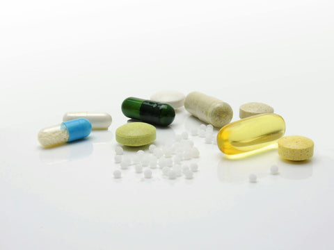 Different tablets and capsules
