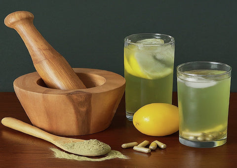 Different ways of consuming Medicinal herb Kanna