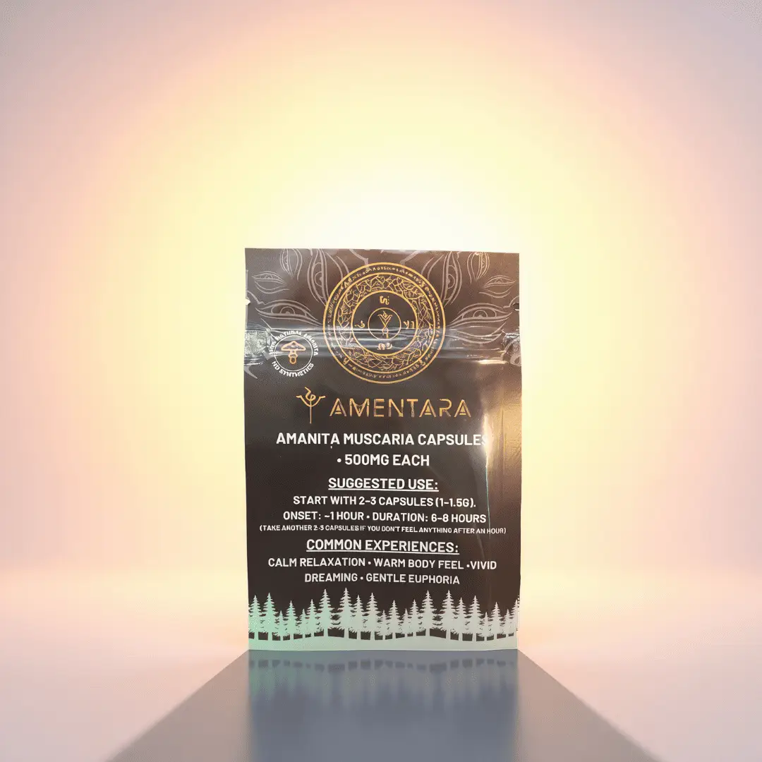 Amanita Muscaria Capsules Sample Bag (5ct.)